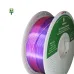 PLA Silk Azul-Escuro & Vermelho-Rosa & Verde (Dark Blue & Rose Red & Green) 1.75mm 1KG Lotactree