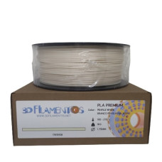 PLA Branco Pérola  3Dfilamentos 1.75mm 1Kg