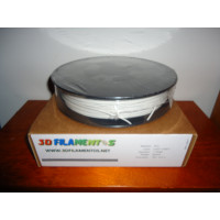 PLA Cinza Claro  3Dfilamentos 1.75mm 1Kg