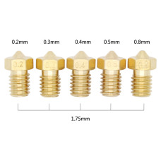 Nozzle 0.4 1.75mm E3D V5-V6