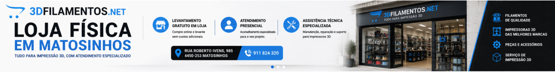 Loja Física de Impressão 3D em Matosinhos
