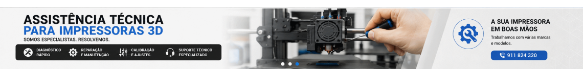 Assistencia Tecnica impressoras 3D